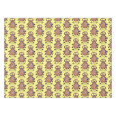 可愛いおもしろいゴキブリ漫画キャラクター テーブルクロス (正面(横))