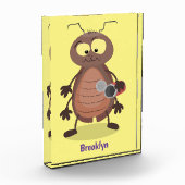 可愛いおもしろいゴキブリ漫画キャラクター フォトブロック (左)