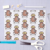 可愛いおもしろいゴキブリ漫画キャラクター 薄葉紙 (クラフト)