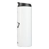 可愛いおもしろいスケルトンダンスハロウィーンギフト タンブラー (回転右)