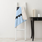 可愛いおもしろいタダーポールアニメイラストレーション シェルパブランケット (インサイチュ)