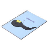 可愛いおもしろいタダーポールアニメイラストレーション ノートブック (左側)