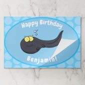 可愛いおもしろいタダーポールアニメイラストレーション ペーパーパッド (折り畳み)