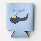 可愛いおもしろいタダーポールアニメイラストレーション 缶クーラー (正面)