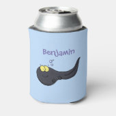 可愛いおもしろいタダーポールアニメイラストレーション 缶クーラー (缶裏面)