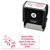 可愛いおもしろいチラシの海ドラゴン漫画イラストレーション セルフインキングスタンプ (インサイチュ)