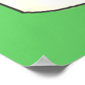 可愛いおもしろいトイレ紙夢を見るユニコーン ポスター (角)