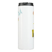 可愛いおもしろいトラクタートラック新学期 タンブラー (裏面)