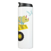 可愛いおもしろいトラクタートラック新学期 タンブラー (回転右)