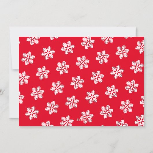 可愛いおもしろいドッグキャットトリートホリデーフォトカード シーズンカード (裏面)