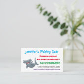 可愛いおもしろいハンマーヘッドシャーク漫画 名刺 (スタンド正面)