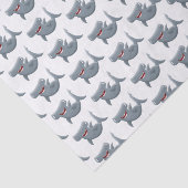 可愛いおもしろいハンマーヘッドシャーク漫画 薄葉紙 (詳細)