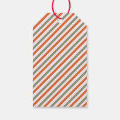 可愛いおもしろいピンク赤メリークリスマス ギフトタグ (裏面)