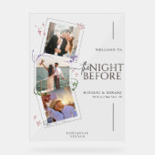 可愛いおもしろいフォトリハカスタムーサルディナー アクリルサイン (正面)