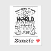 可愛いおもしろいプルシェ好き&コレクター向け引用文 シール (シート)