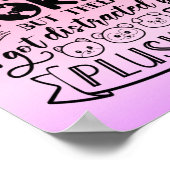 可愛いおもしろいプルシェ好き&コレクター向け引用文 ポスター (角)