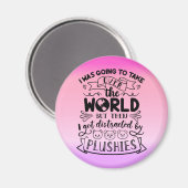 可愛いおもしろいプルシェ好き&コレクター向け引用文 マグネット (正面/裏面)