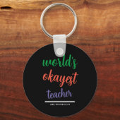 可愛いおもしろい先生 キーホルダー (裏面)
