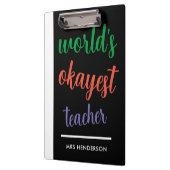 可愛いおもしろい先生 クリップボード (左)