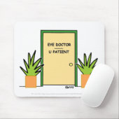 可愛いおもしろい光オフィスマウスパッド マウスパッド (マウス)