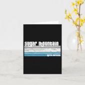 可愛いおもしろい動物顔ヒツジの衣装ハロウィンアド カード (黄色い花)