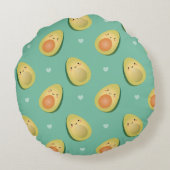 可愛いおもしろい君が一周忌を避けよう ラウンドクッション (裏面)