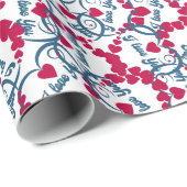 可愛いおもしろい君の柄が好き ラッピングペーパー (ロールコーナー)