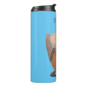 可愛いおもしろい大きなチップマンク漫画 タンブラー (回転左)