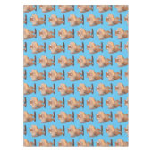 可愛いおもしろい大きなチップマンク漫画 テーブルクロス (正面)