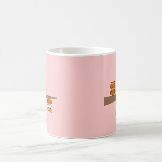 可愛いおもしろい女 コーヒーマグカップ (中央)