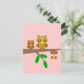 可愛いおもしろい女 ポストカード (スタンド正面)