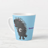 可愛いおもしろい山嵐遊の番所漫画 カフェラテマグ (左アングル)