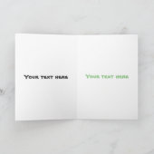 可愛いおもしろい山嵐遊の番所漫画 カード (内部)