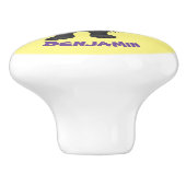 可愛いおもしろい山嵐遊の番所漫画 セラミックノブ (側面)