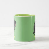 可愛いおもしろい山嵐遊の番所漫画 ツートーンマグカップ (中央)