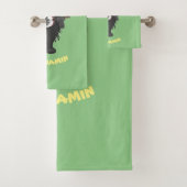 可愛いおもしろい山嵐遊の番所漫画 バスタオルセット (インサイチュ)