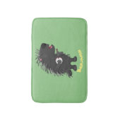 可愛いおもしろい山嵐遊の番所漫画 バスマット (正面縦)