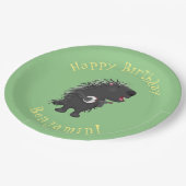 可愛いおもしろい山嵐遊の番所漫画 ペーパープレート (アングル)