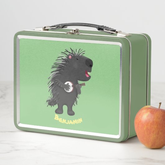 可愛いおもしろい山嵐遊の番所漫画 メタルランチボックス (インサイチュ)