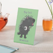 可愛いおもしろい山嵐遊の番所漫画 台座サイン (インサイチュ)