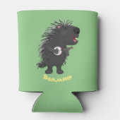 可愛いおもしろい山嵐遊の番所漫画 缶クーラー (裏面)