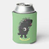 可愛いおもしろい山嵐遊の番所漫画 缶クーラー (缶裏面)