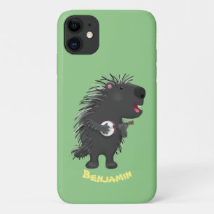 可愛いおもしろい山嵐遊の番所漫画 iPhone 11 ケース