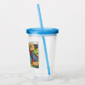 可愛いおもしろい怪物 アクリルタンブラー (左)