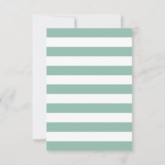 可愛いおもしろい怪物。アニマルキッズボーイ誕生日 サンキューカード (裏面)