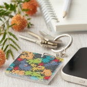 可愛いおもしろい怪物 キーホルダー (正面右)