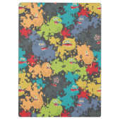 可愛いおもしろい怪物 クリップボード (裏面)