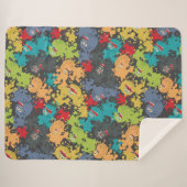 可愛いおもしろい怪物 シェルパブランケット (正面(横))