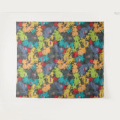 可愛いおもしろい怪物 タペストリー (正面(横))