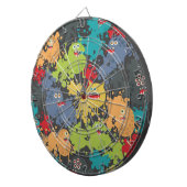 可愛いおもしろい怪物 ダーツボード (正面右)